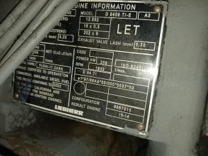 Liebherr D9406 A3 258 KW
