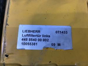 Liebherr Porte Airfilter gauche