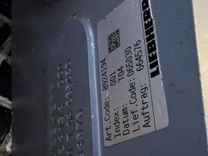 Liebherr Schakelhefboom links