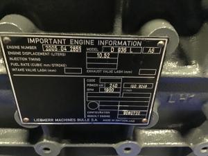 Liebherr Longblock D936L A6 