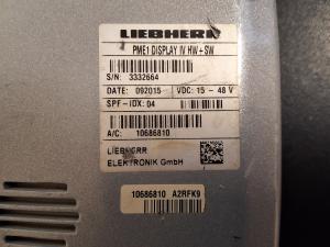 Liebherr Anzeige