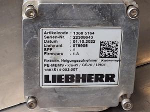 Liebherr tilt sensor