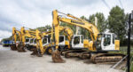 Used Liebherr excavator