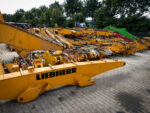 Used Liebherr industrial booms